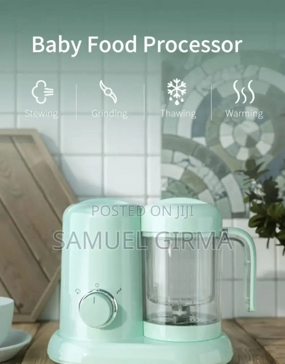 Food Steamer and Grinder Make Various Kind of Baby Food