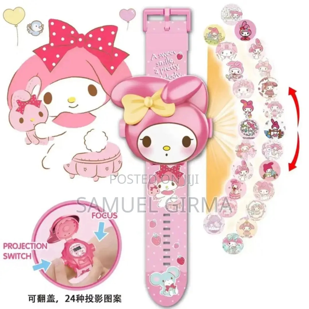 Projector Watch Gift for Your Baby 24 Cartoon Animation