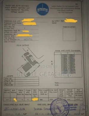 Photo - Land for Sale at Lideta 1370sqm