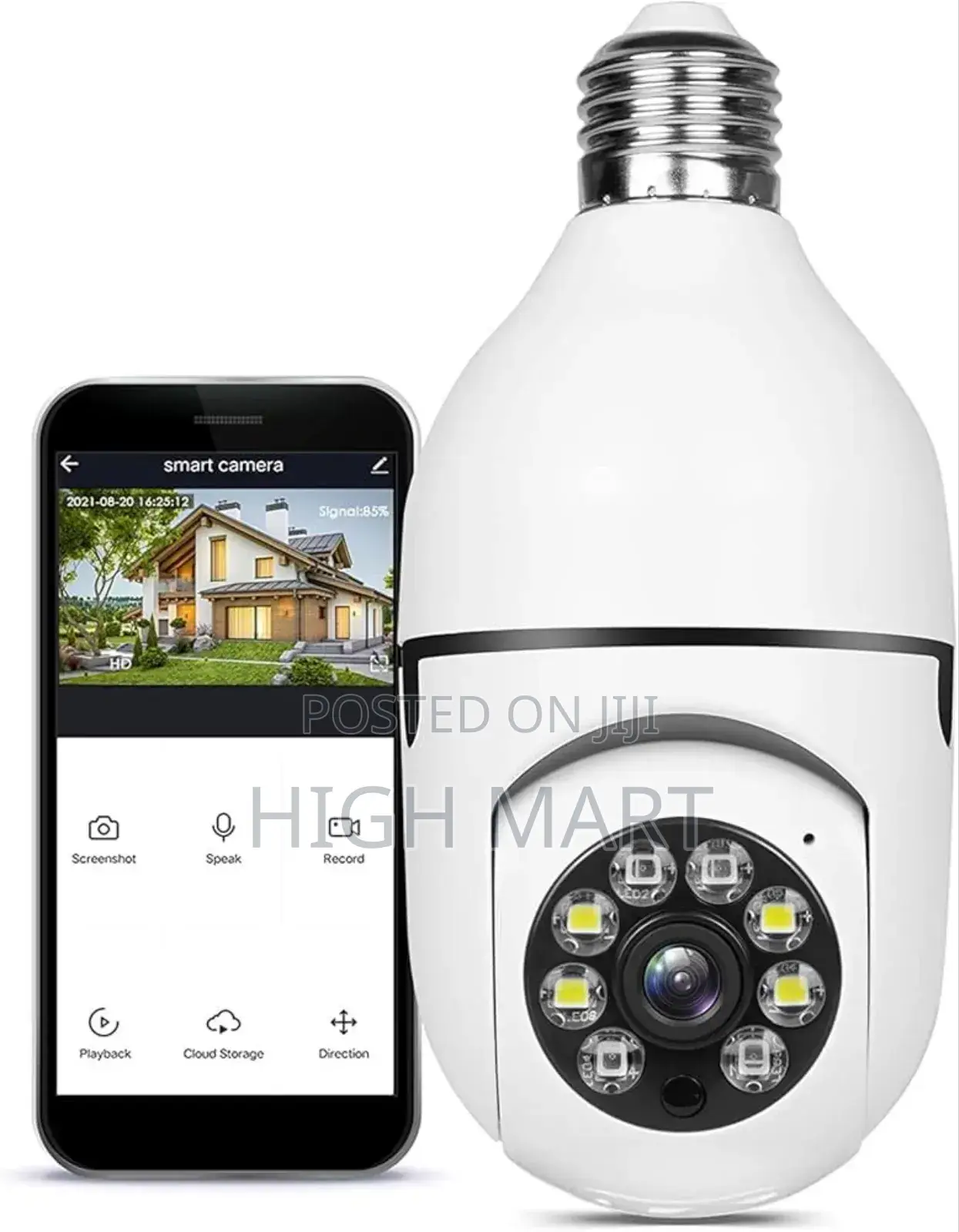 360 Degree Lamp Security Camera