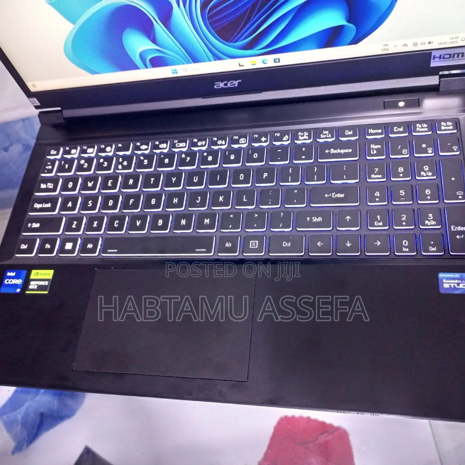 New Laptop Acer Nitro 5 16GB Intel Core I7 SSD 1T