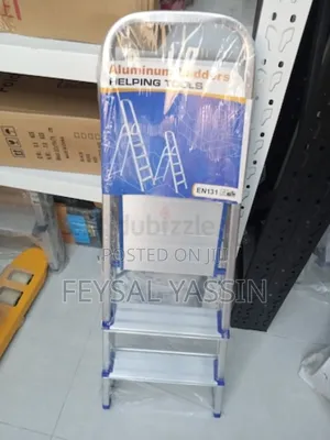 Photo - Aluminum Ladders መሰላል ባለ 3,4,5, ,10 ደረጃዎች