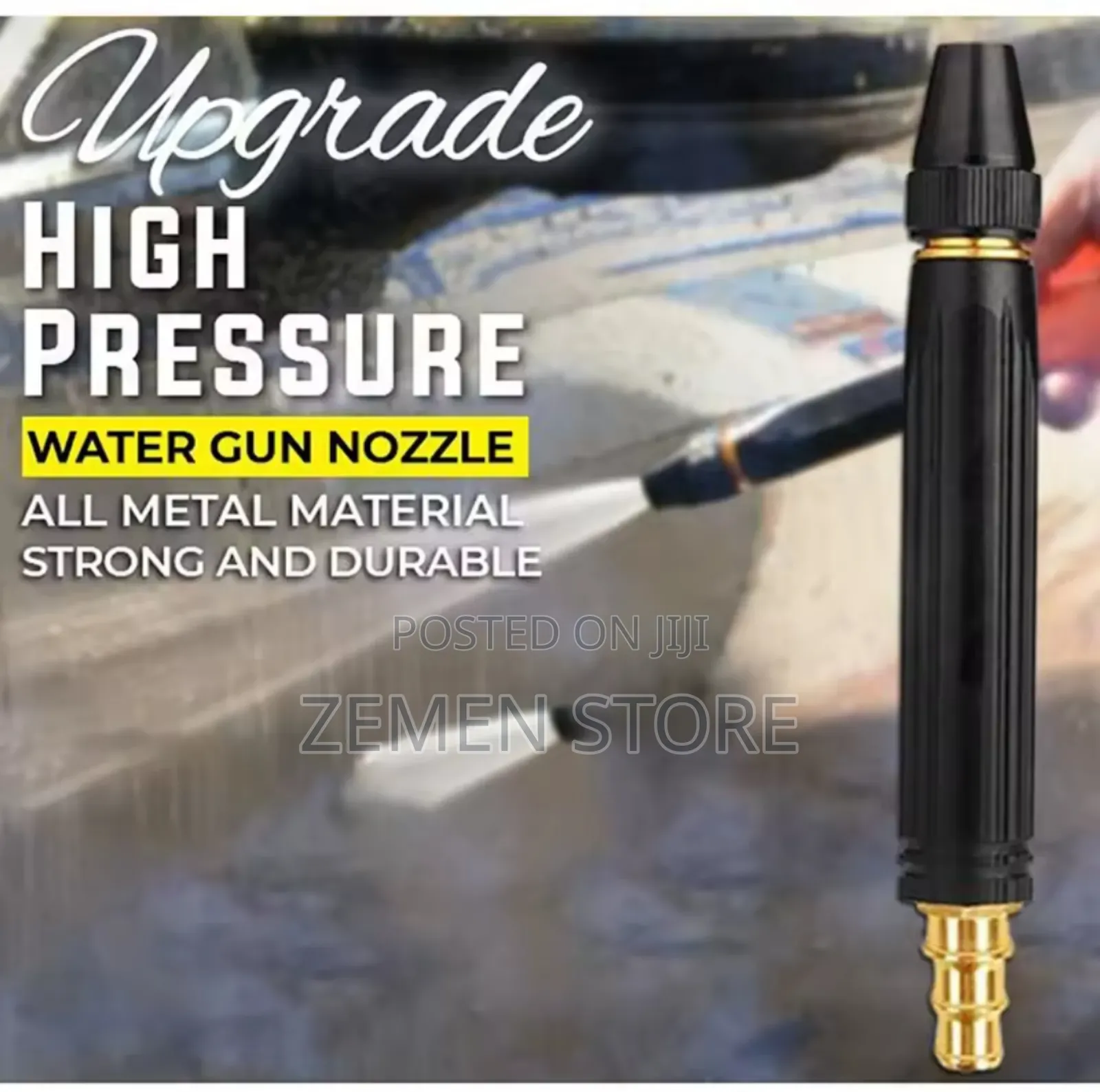 High-Pressure Water Gun Nozzle With Accessories