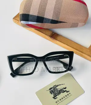 Photo - Burberry Transparent Lens Unisex Model Sunglasses