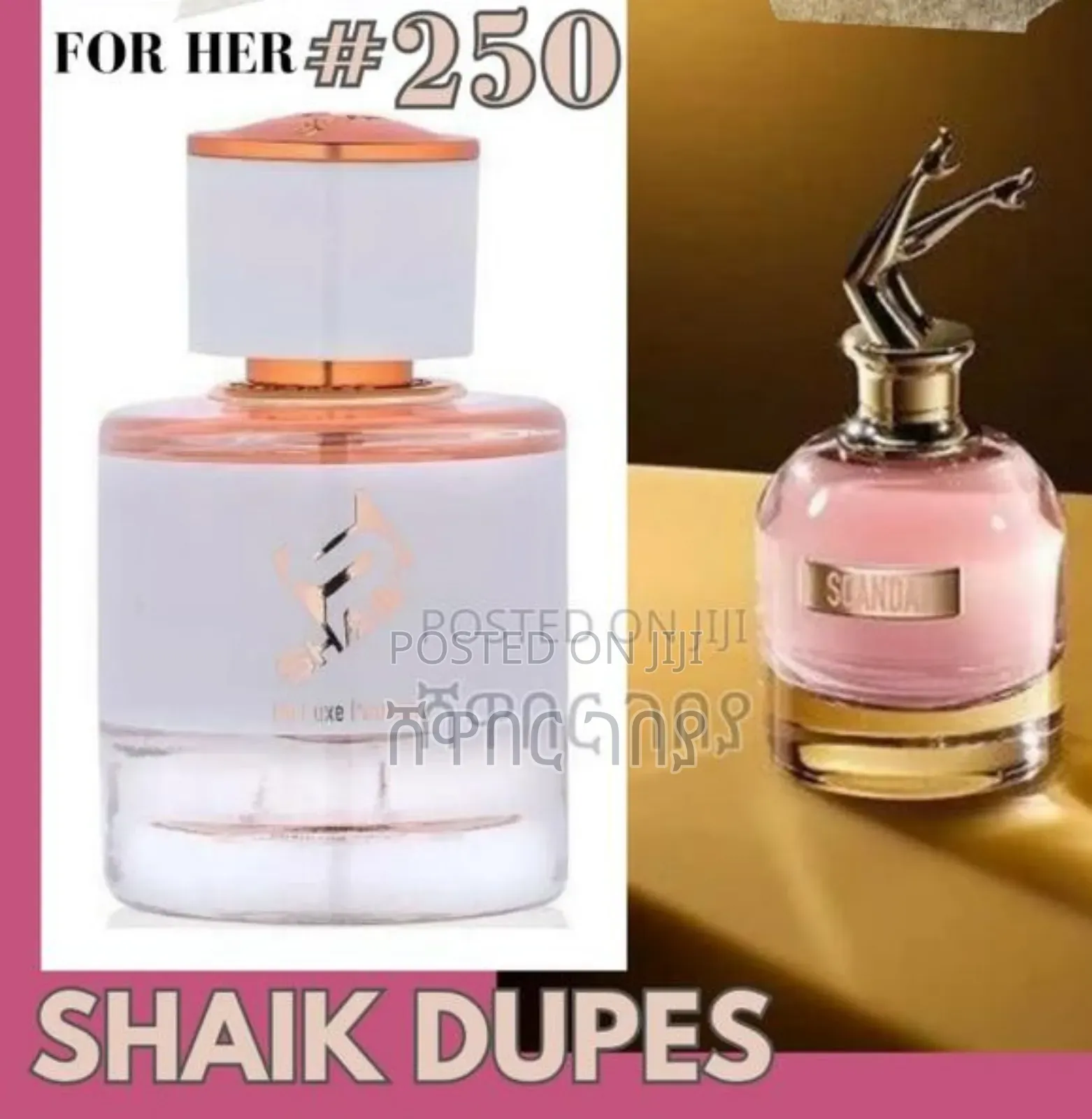 Shaik W250 Jean Paul Gaultier Scandal