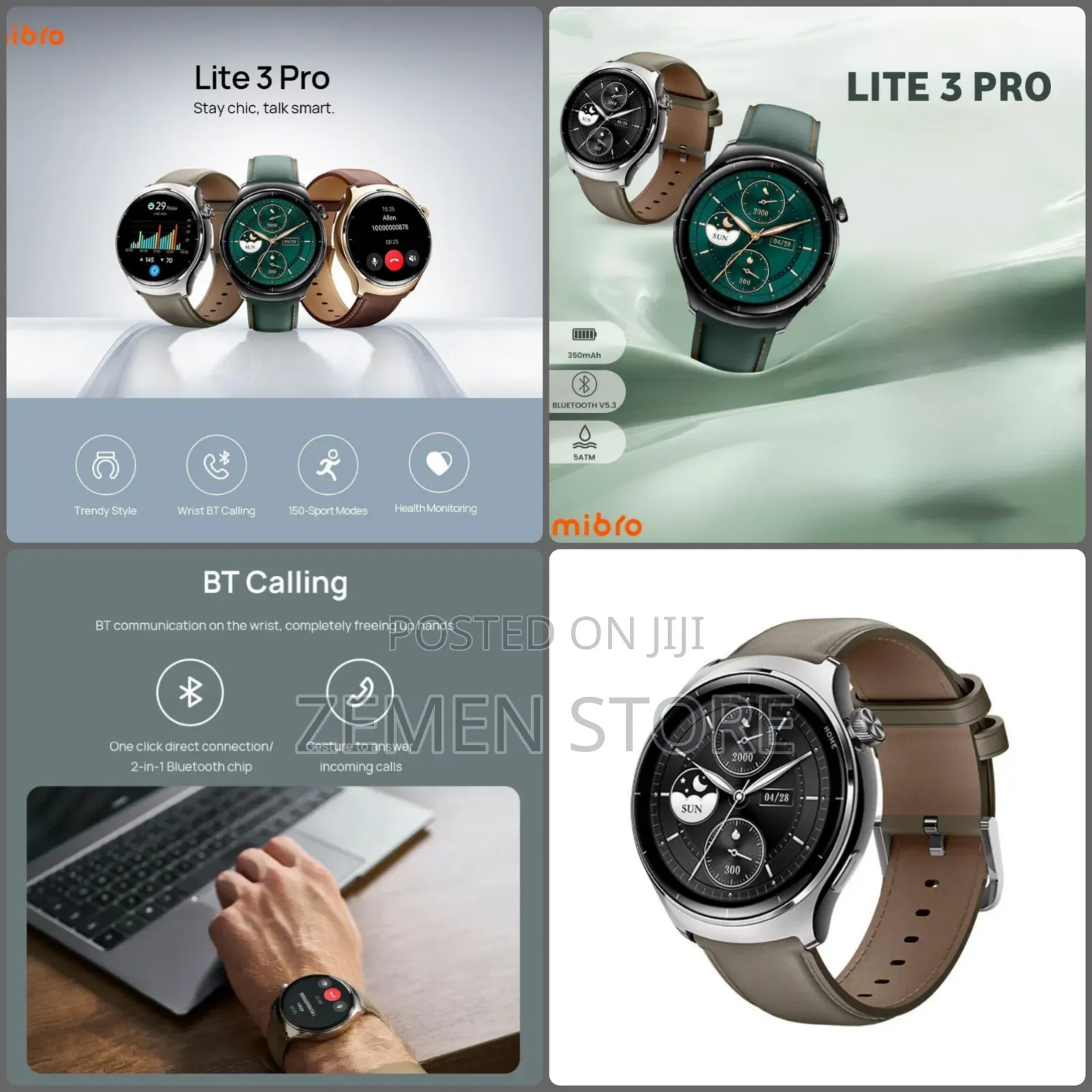 Mibro Lite 3 Pro Smartwatch - Amoled Display 150 Sport Modes