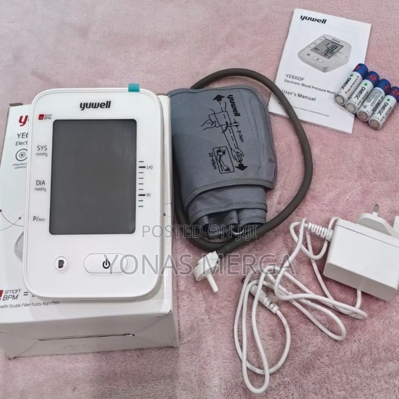 Bp Monitoring齊blood Pressure Meter羿: Use Battery + Chagre