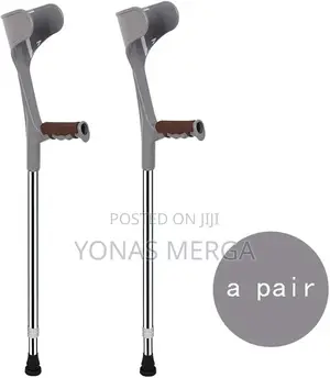 Aluminum Crutches窮ክራንች巧comfy Grip Elbow Crutches - Pair