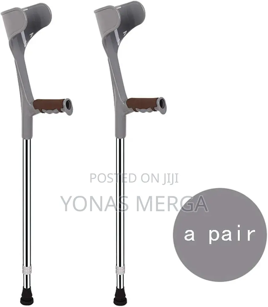 Aluminum Crutches窮ክራንች巧comfy Grip Elbow Crutches - Pair
