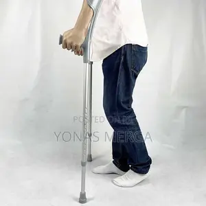 Photo - Crutches for Adults Men (X2 Units, Open Cuff),Elbow Crutches