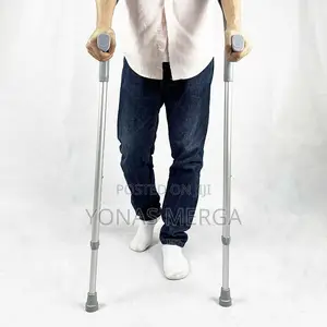 Photo - Crutches Pair,Open Cuff Crutches for Men囓safe:Pack of 2亞ክራንች