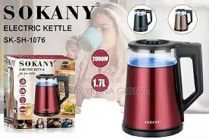 Sokany Electric Kettle 1.7L 2000W SK-SH-1076