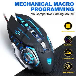 Photo - Wired Gaming Mouse - Rainbow Glare, DPI Shifting