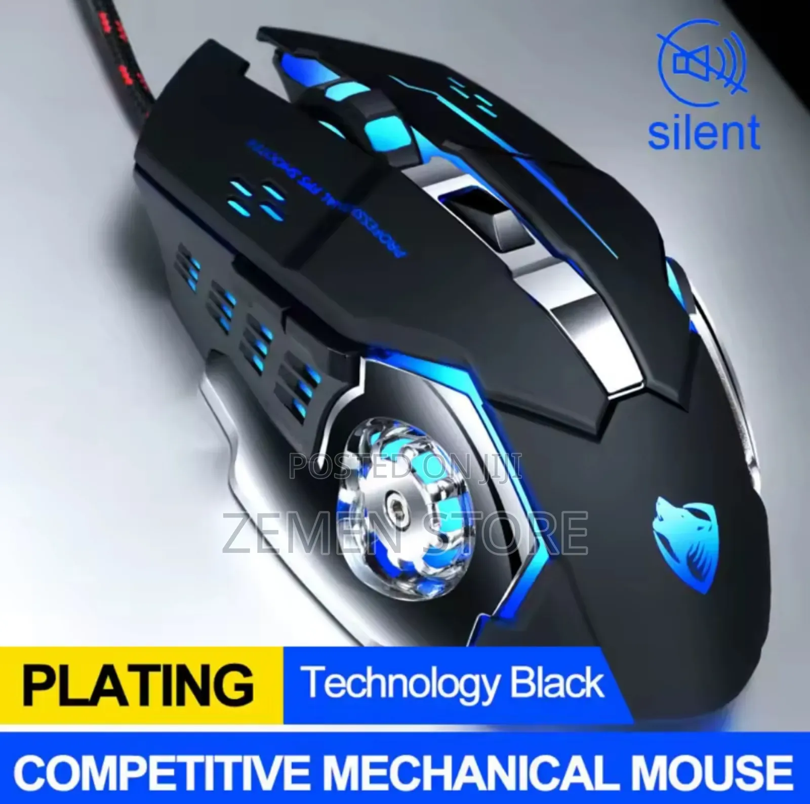 Wired Gaming Mouse - Rainbow Glare, DPI Shifting