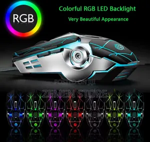 Wired Gaming Mouse - Rainbow Glare, DPI Shifting