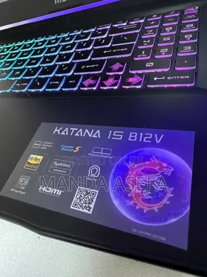 New Laptop MSI Katana 15 16GB Intel Core i7 SSD 512GB