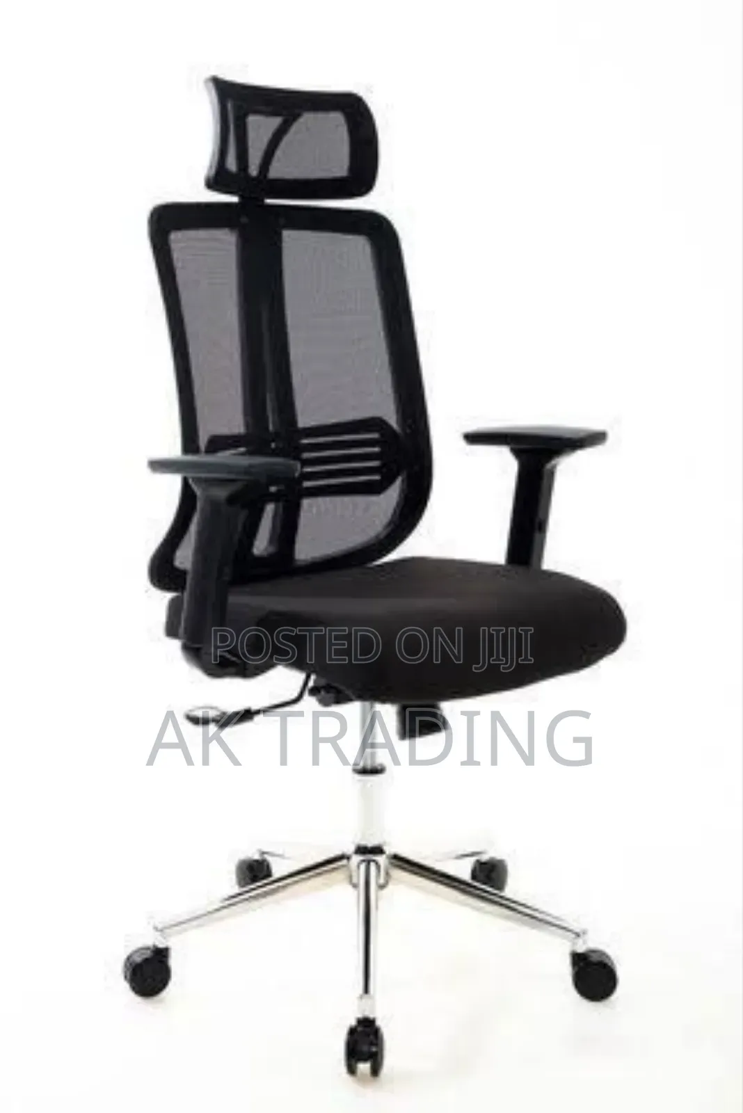 Office Manager Chair (Black Color )