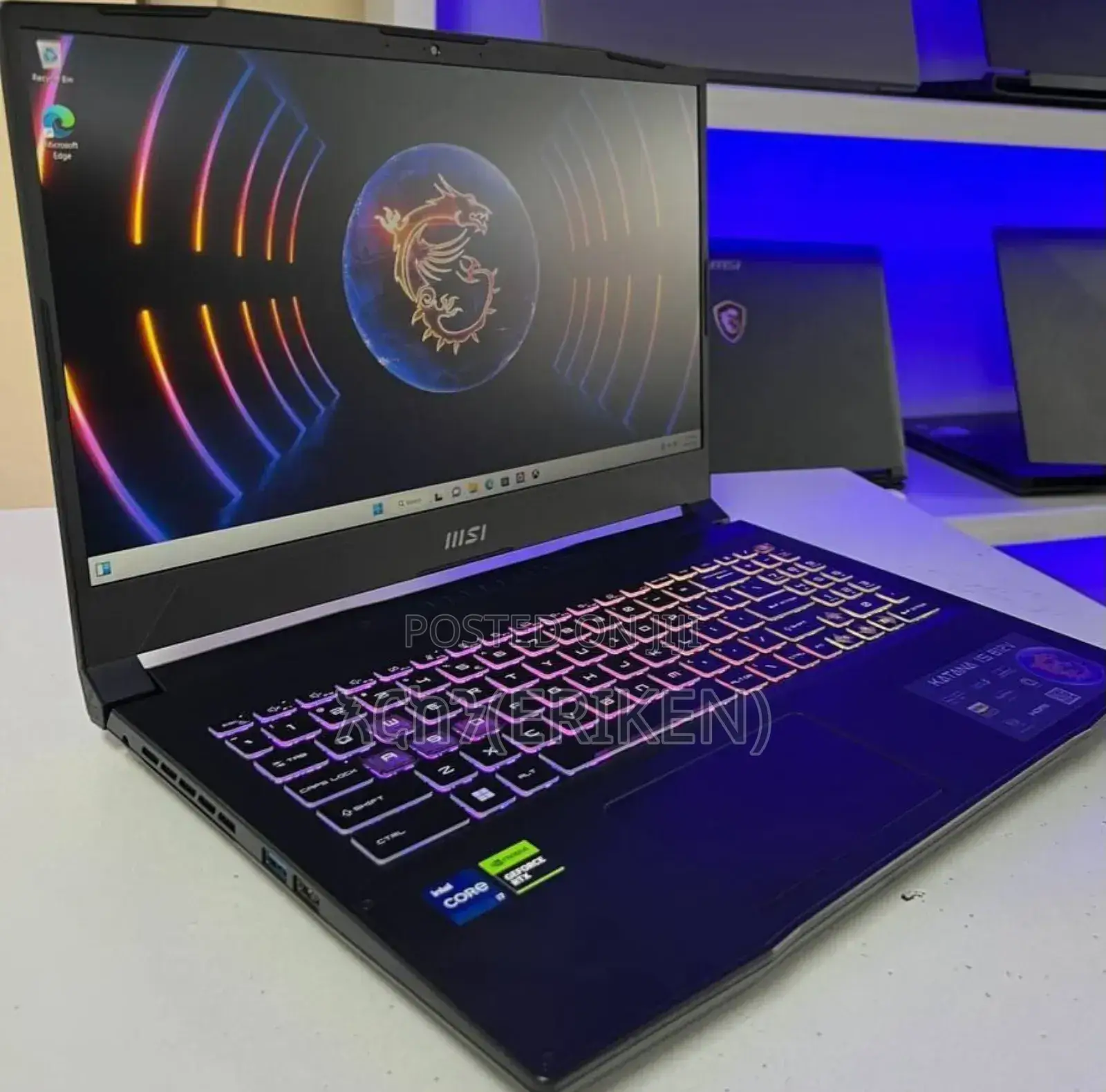 New Laptop MSI Katana 15 16GB Intel Core i7 SSD 1T