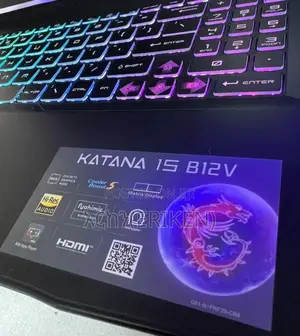 New Laptop MSI Katana 15 16GB Intel Core i7 SSD 1T