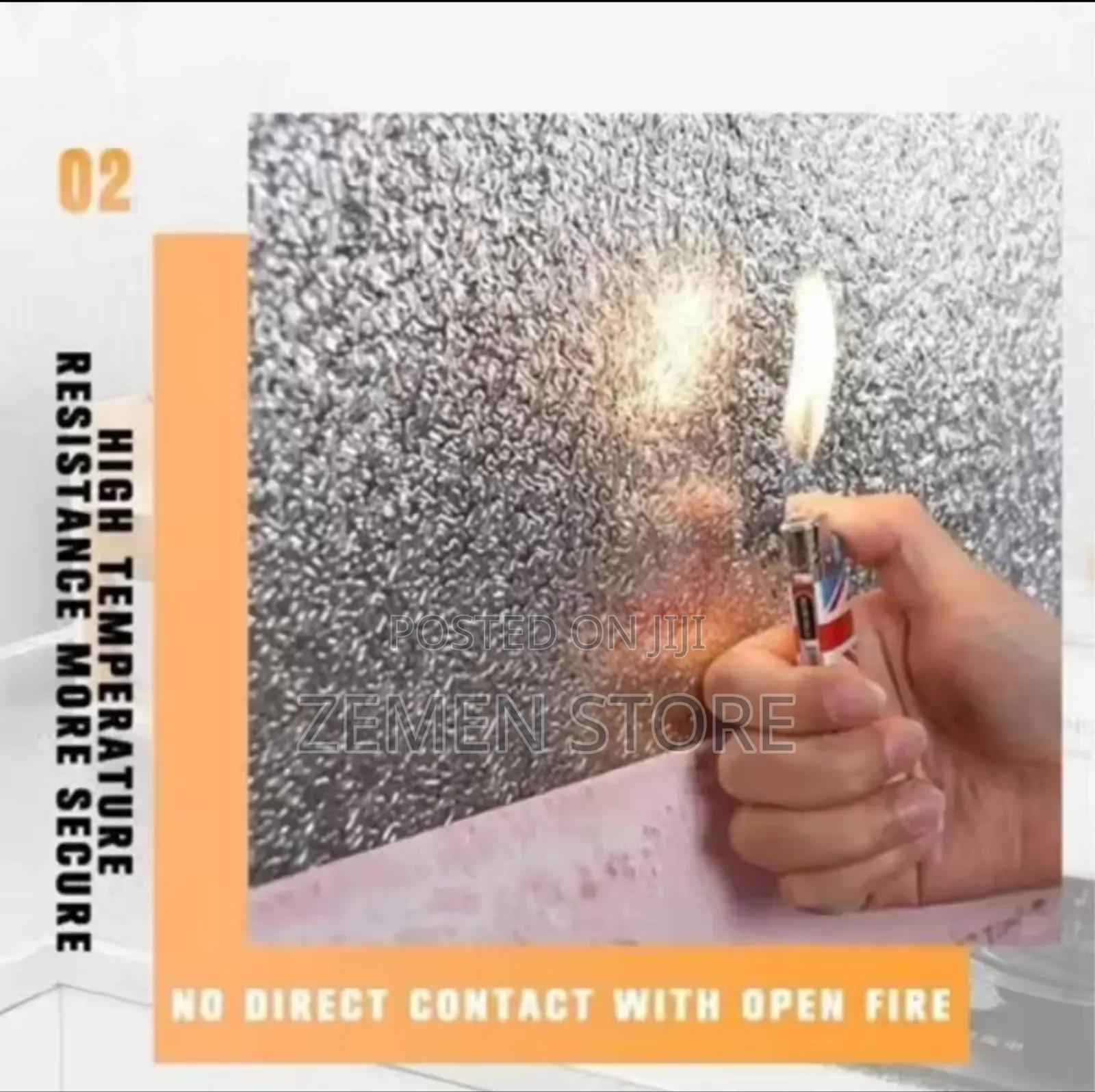 Waterproof Heat Resistant Adhesive Kitchen Sticker