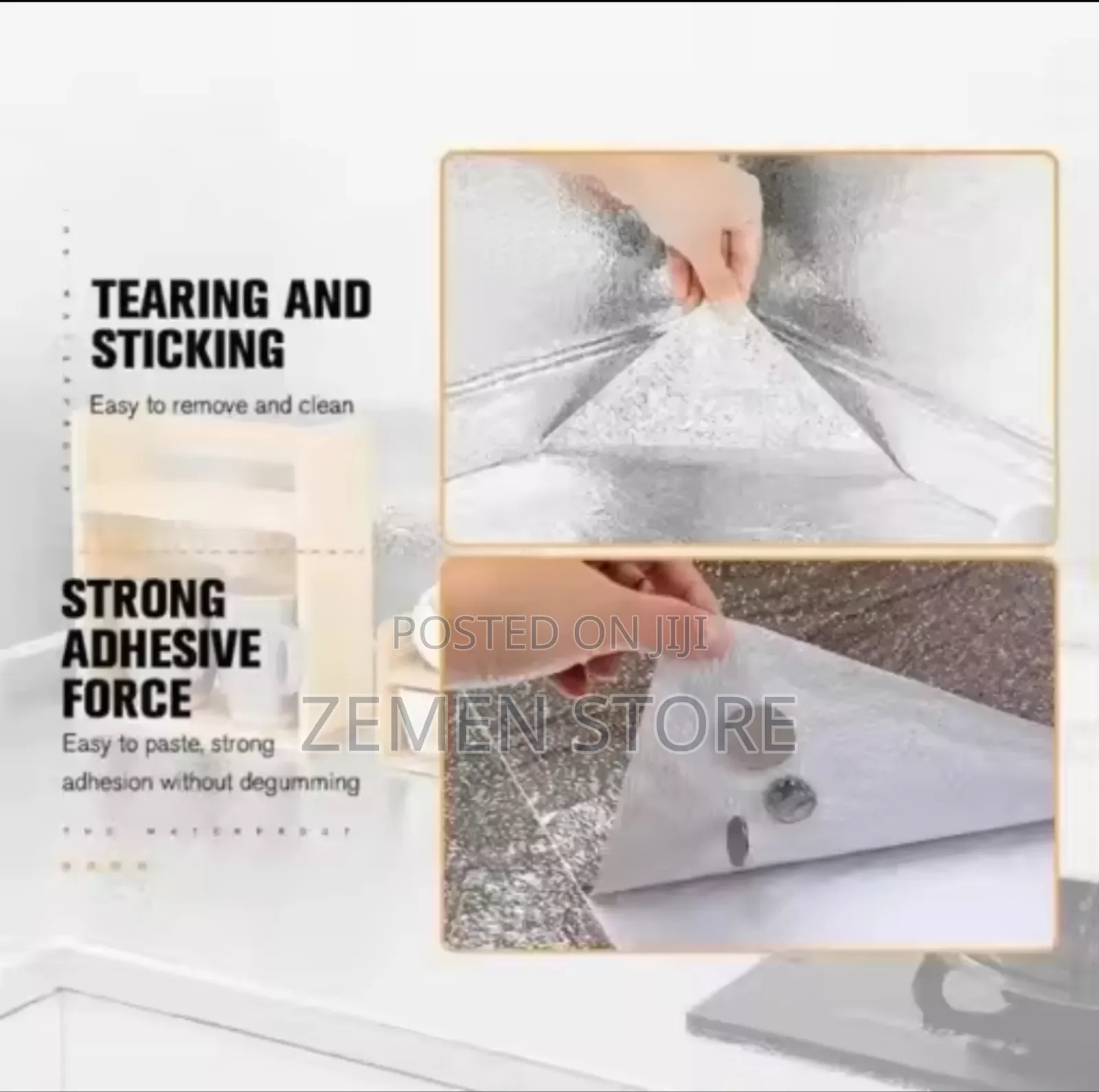 Waterproof Heat Resistant Adhesive Kitchen Sticker