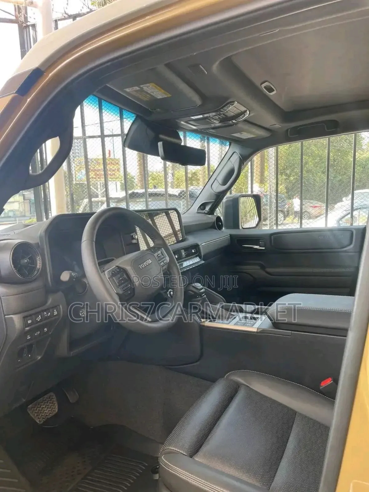 New Toyota Land Cruiser Prado 2024 Yellow