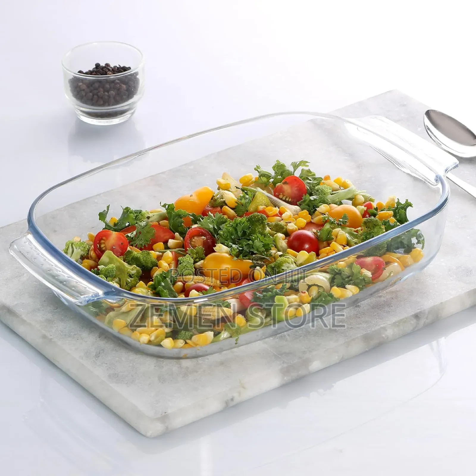3-Piece Tempered Glass Bakeware Set – For Every Kitchen