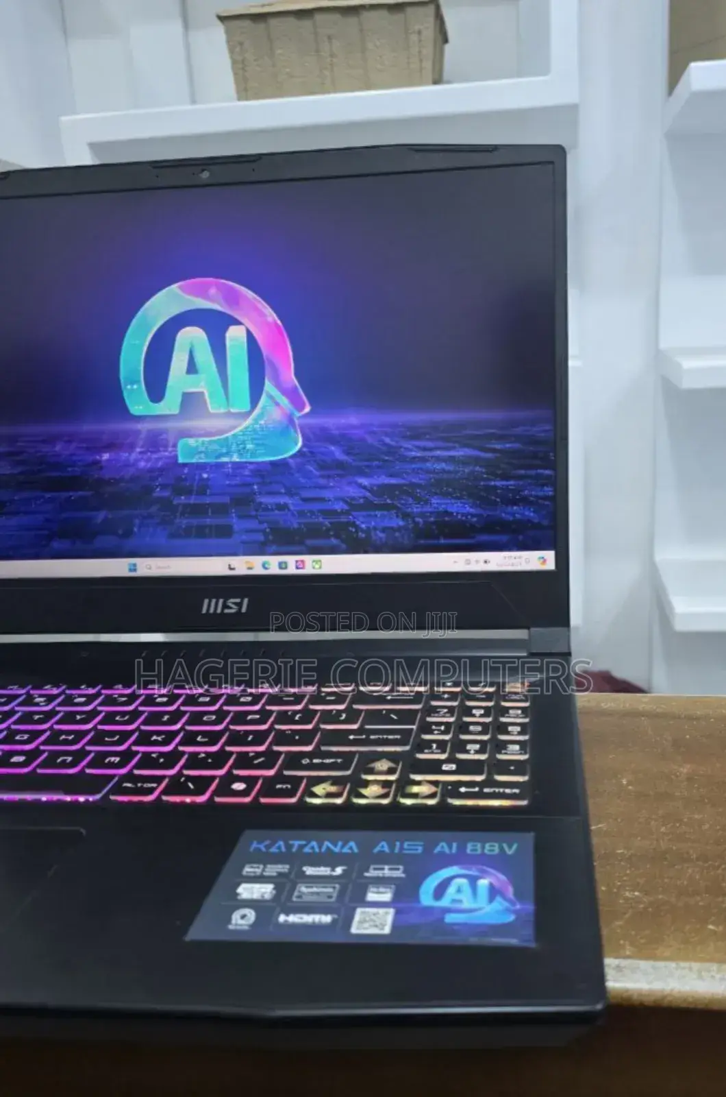 New Laptop MSI MSI Sword 15 16GB AMD Ryzen 7 SSD 1T