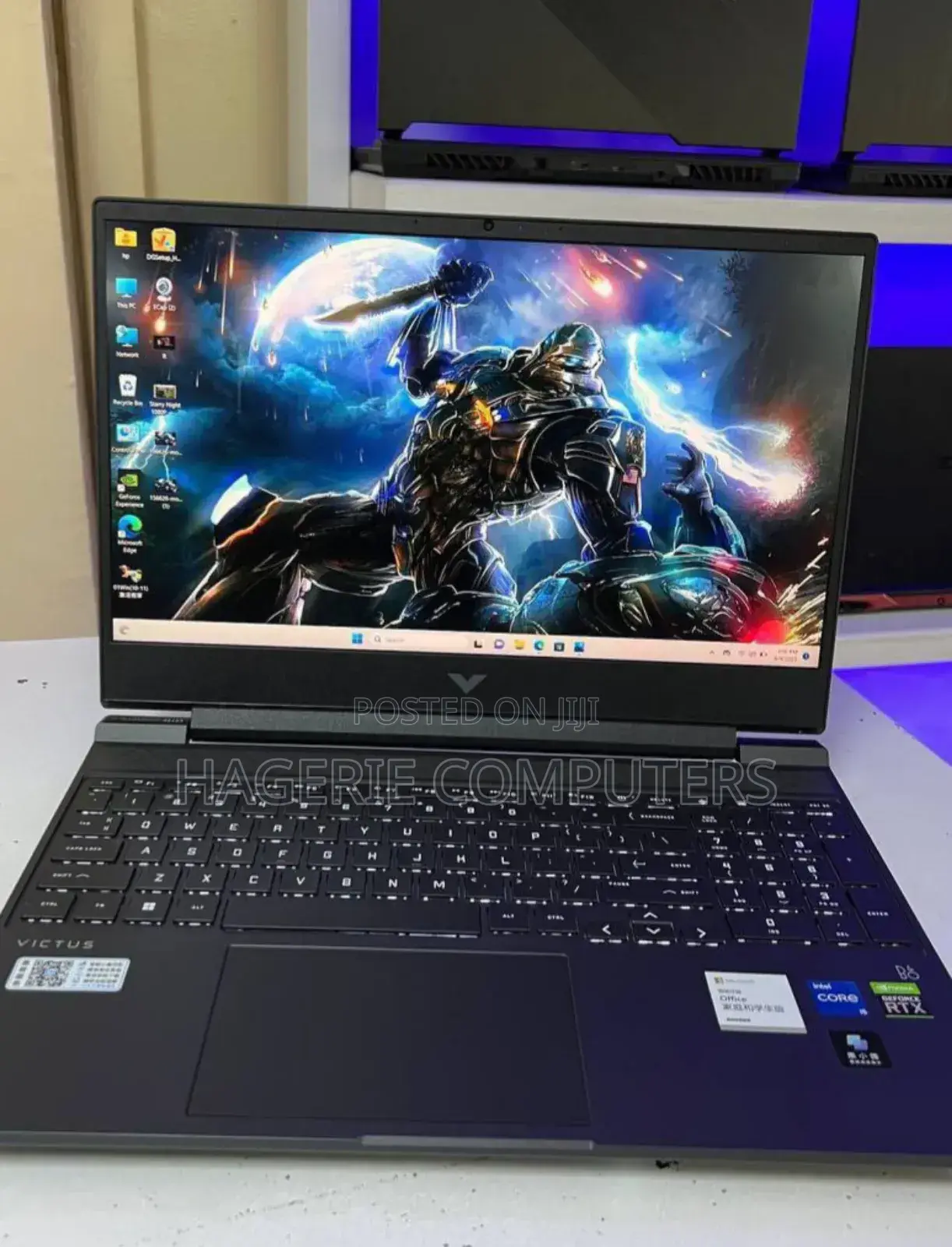 New Laptop HP Victus 15 8GB Intel Core i5 SSD 512GB