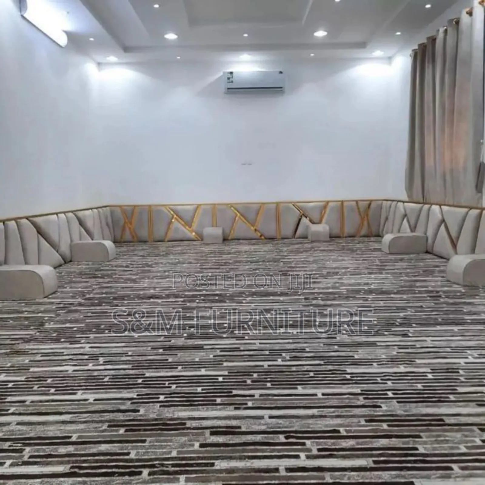 Glowing Arabian Majlis Valued Per Square Meter.