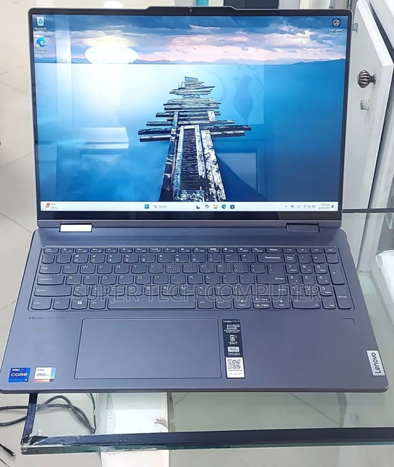 New Laptop Lenovo Yoga 7i 16GB Intel Core I7 SSD 512GB