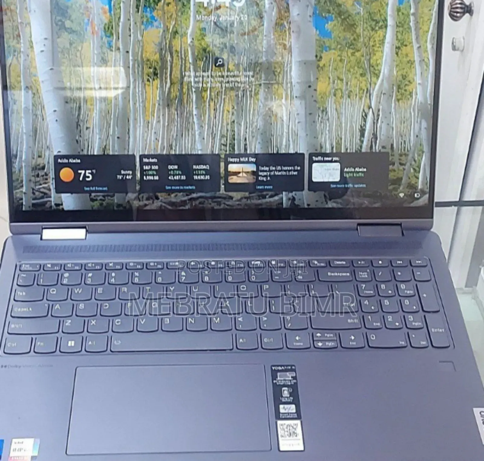 New Laptop Lenovo Yoga 7i 16GB Intel Core i7 SSD 512GB