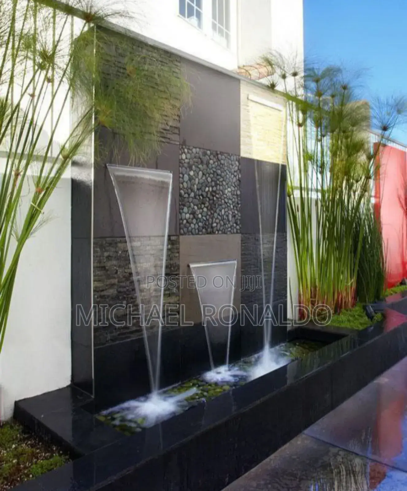 Fountain Water Blade የፋውንቴን ውሀ ማፍሰሻ