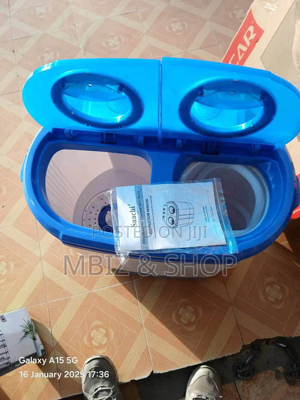 Saachi Twin-Tub Washing Machine