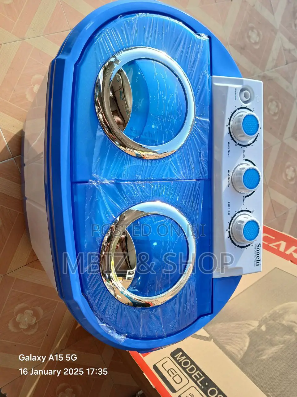 Saachi Twin-Tub Washing Machine