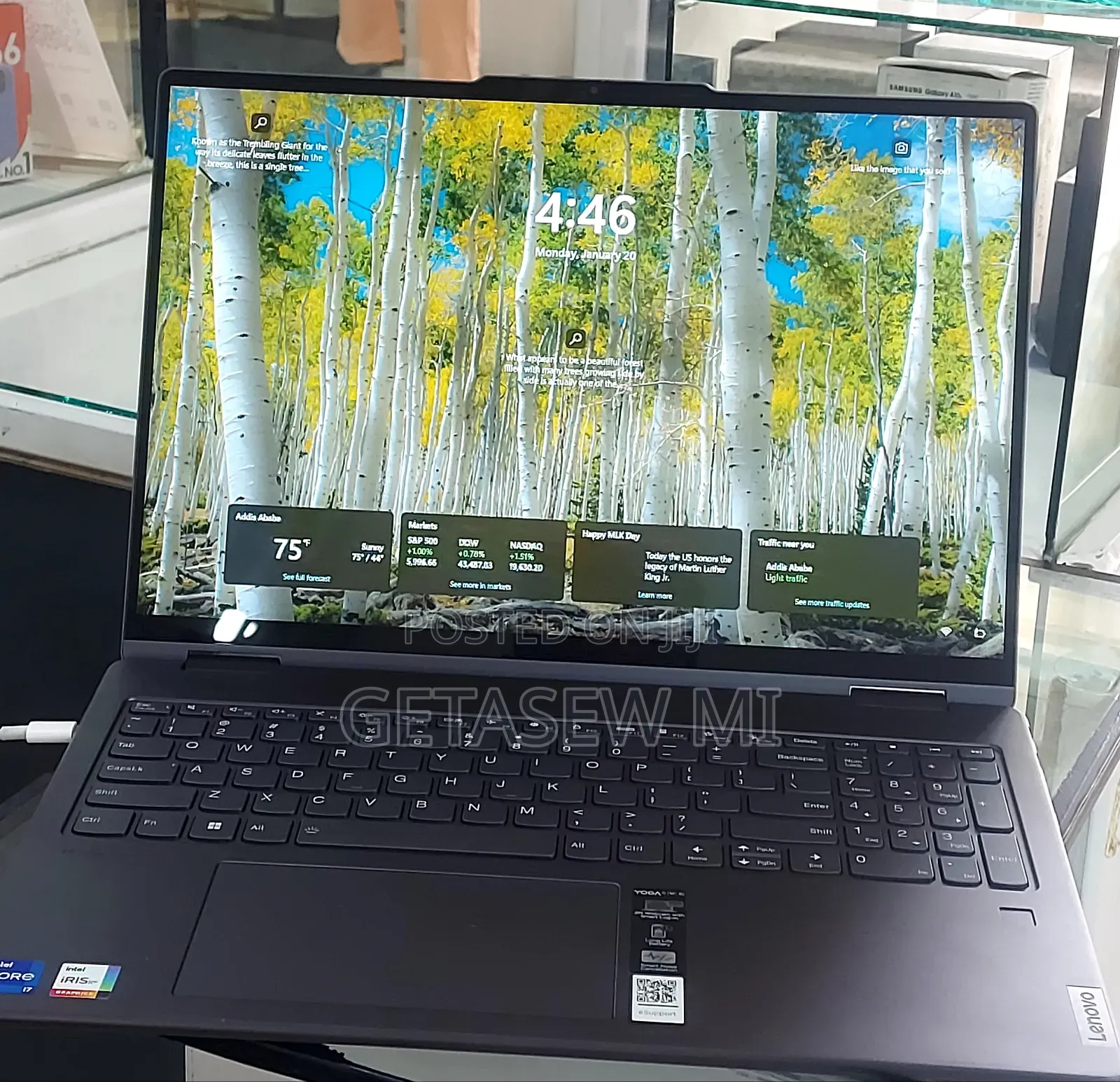 New Laptop Lenovo Yoga 7i 16GB Intel Core I7 SSD 512GB