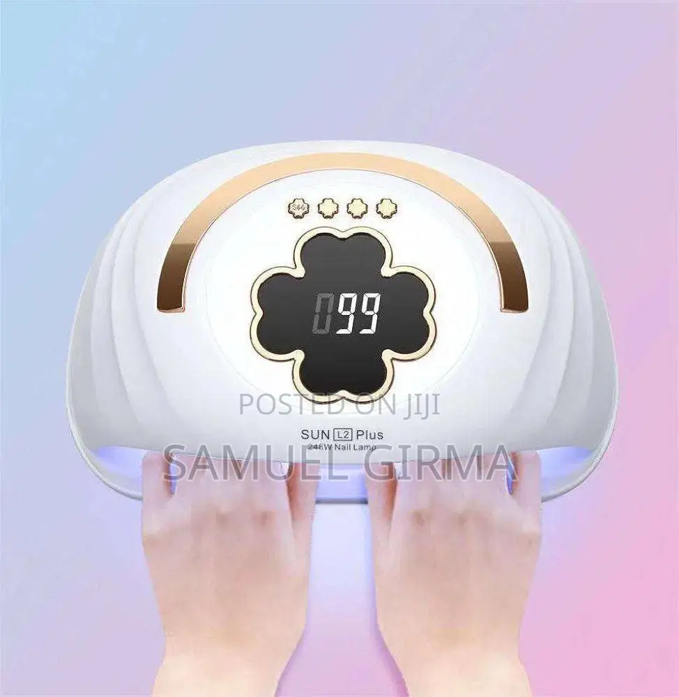 2 እጅ በ አንድ ጊዜ የሚያደርቅ Sun L2 Plus Uv/Led Lamp