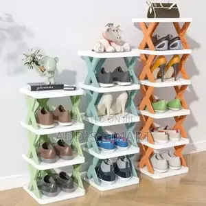 ለጠባብ ቤት ተመራጭ 6 Layer Shoes Rack