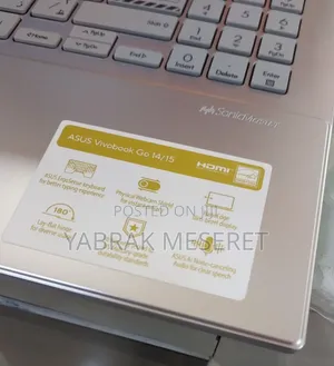 New Laptop Asus VivoBook 15 X505BA 8GB Intel Core I3 SSD 256GB