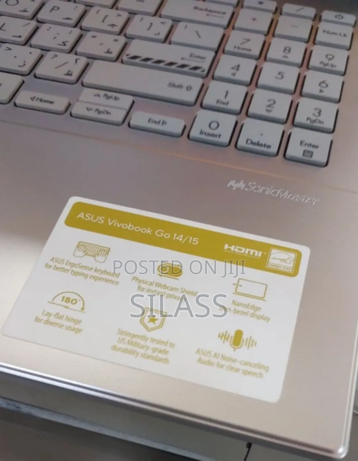 New Laptop Asus VivoBook 15 X505BA 8GB Intel Core I3 SSD 256GB