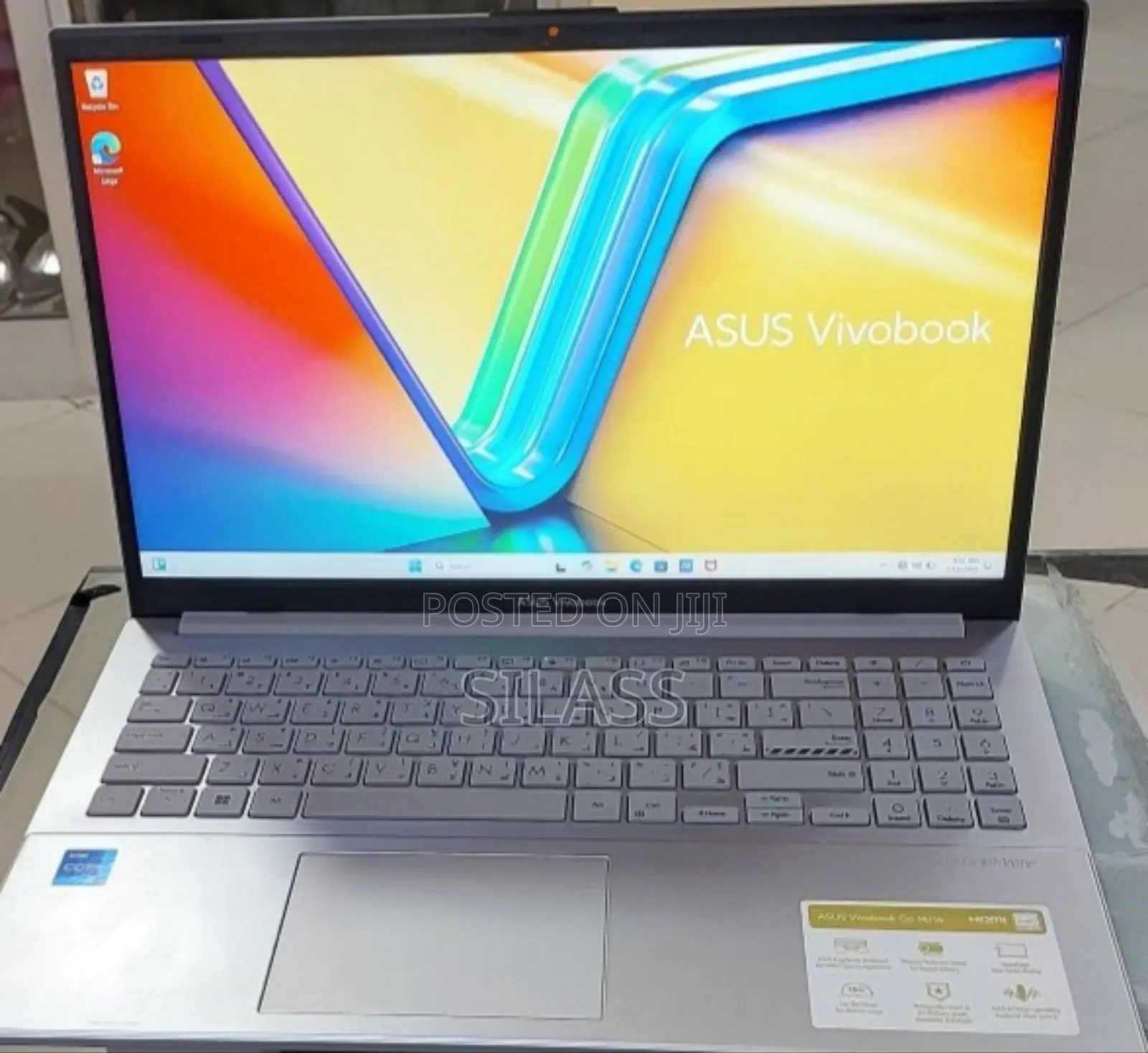 New Laptop Asus VivoBook 15 X505BA 8GB Intel Core I3 SSD 256GB