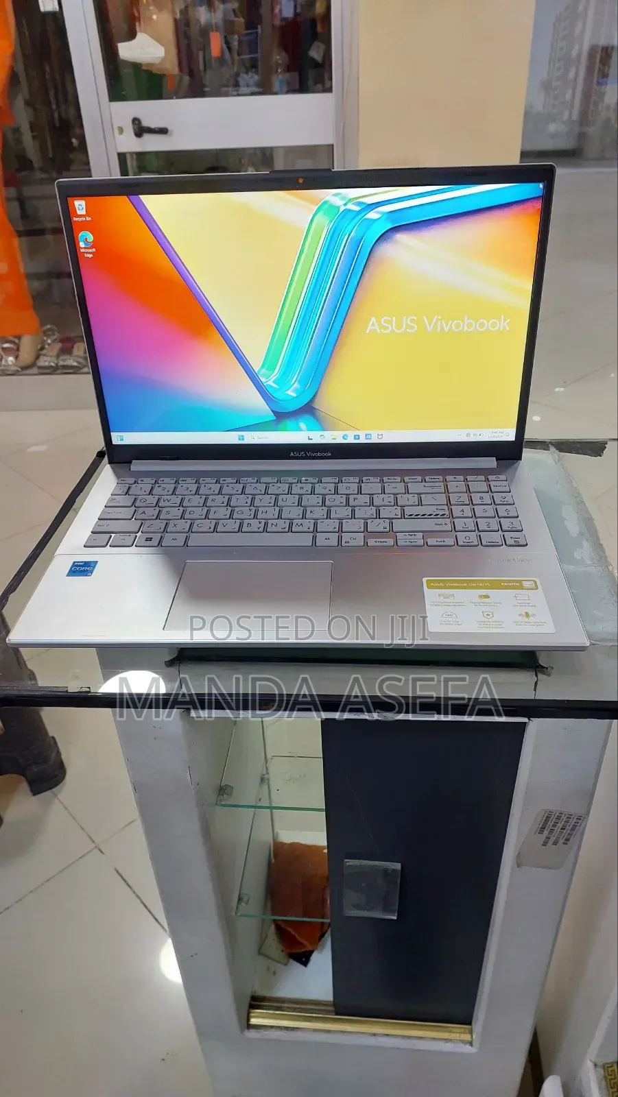 New Laptop Asus VivoBook 15 X505BA 8GB Intel Core I3 SSD 256GB