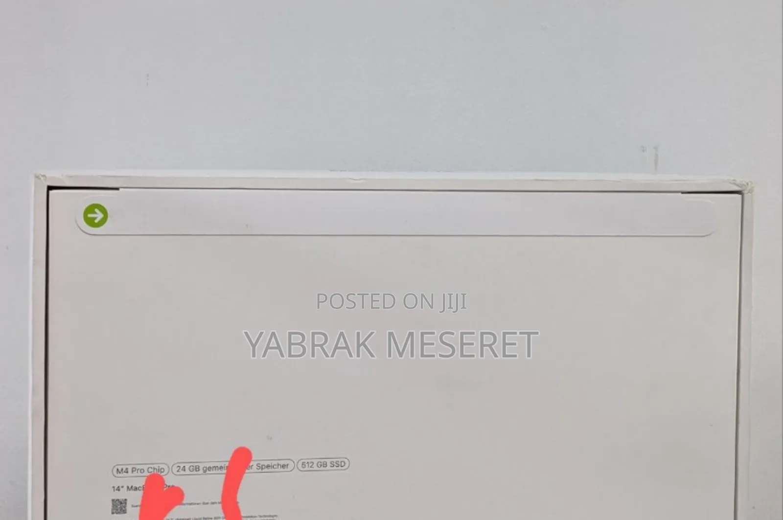 New Apple MacBook Pro 2024 M4 Max 14-Inch 24GB Apple M4 Pro SSD 512GB