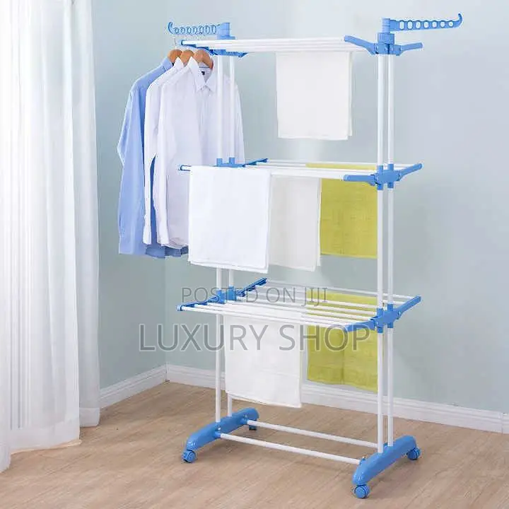Three Layer Clothes Hanger Rack