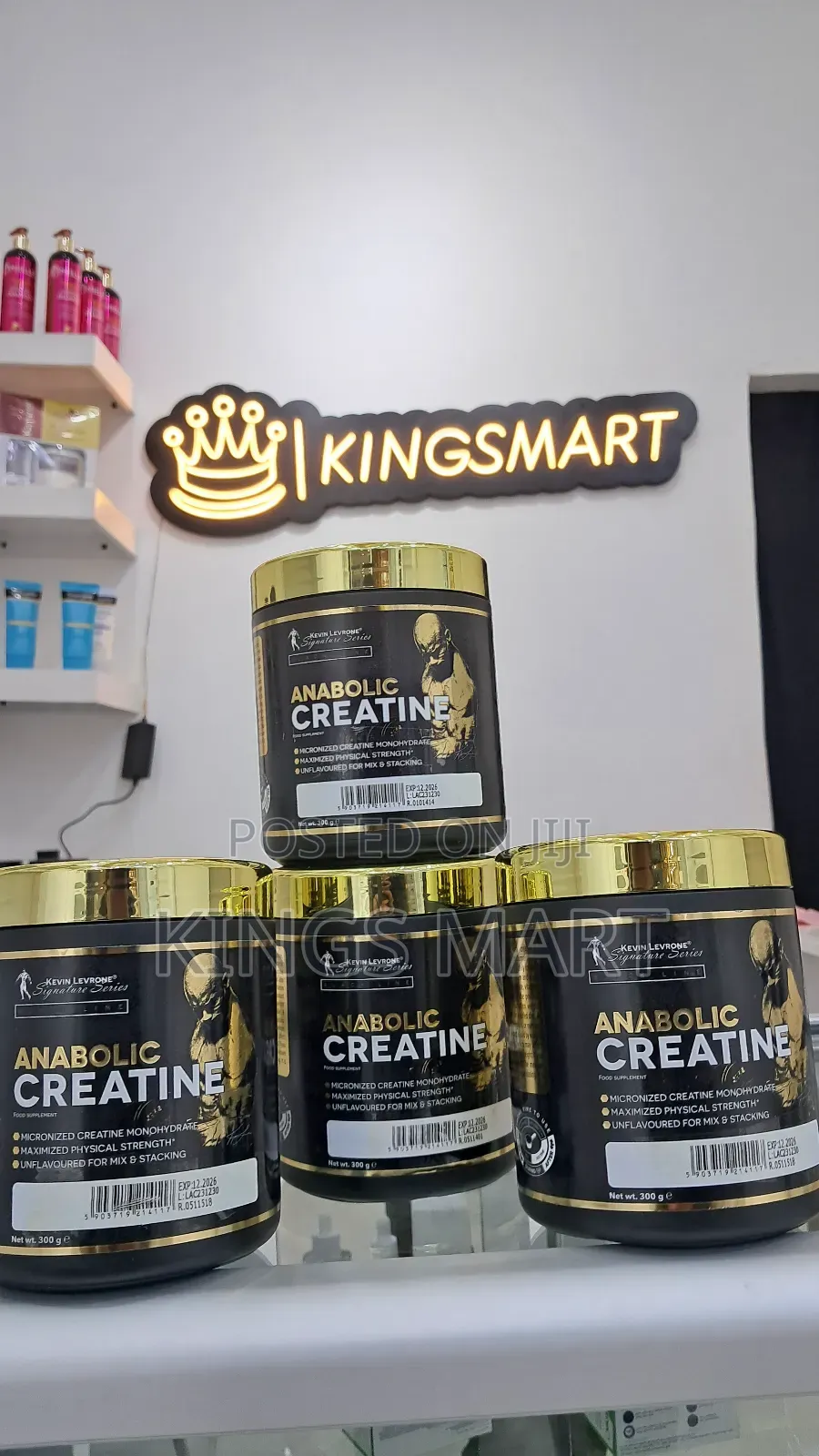 Kevine Levrone Anabolic Creatine Monohydrate 60 Serving