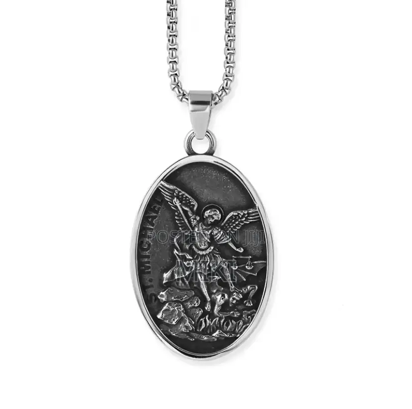 Mens Religious Chain Necklace