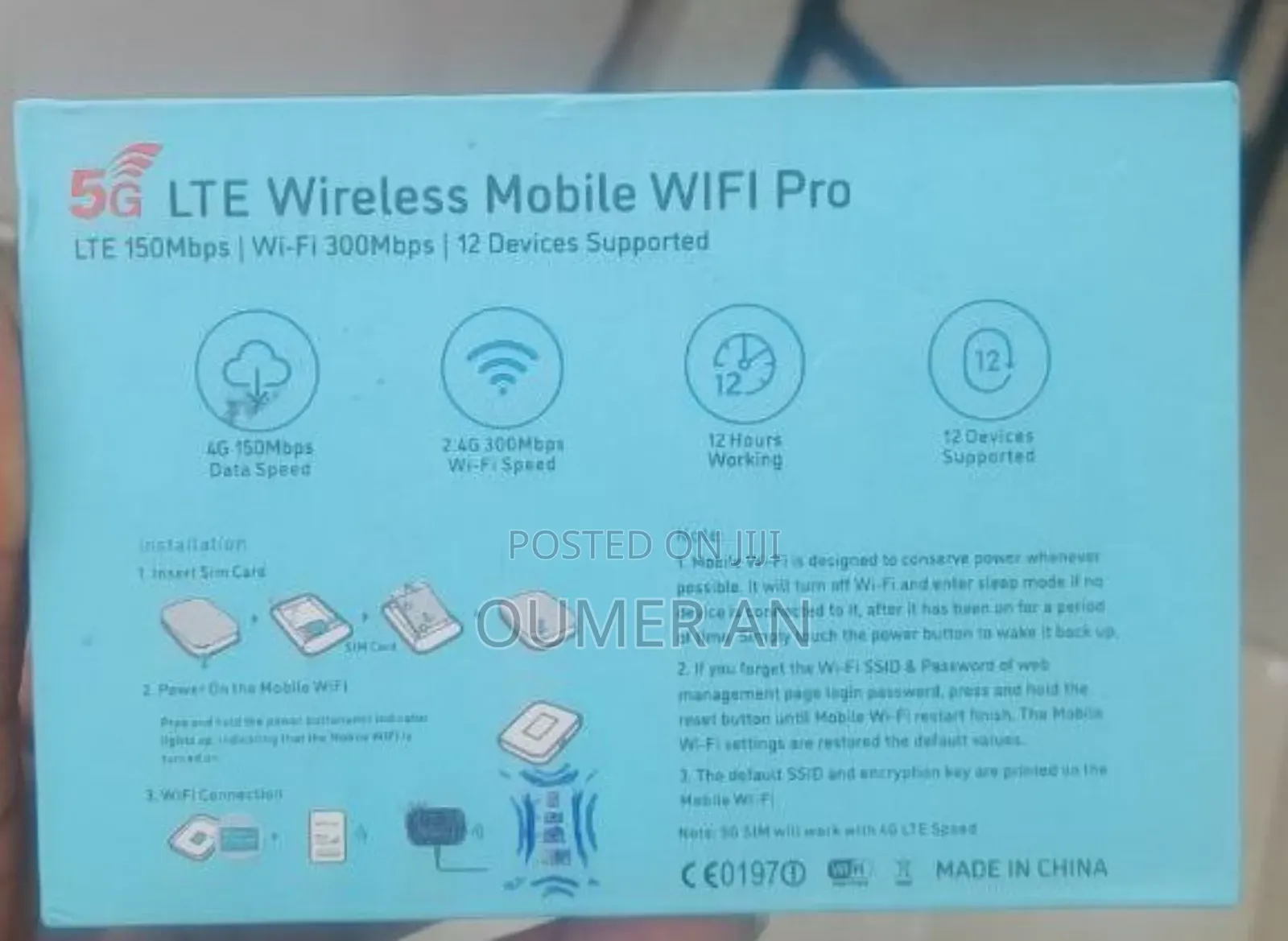 5g Lte Wireless Wifi Modem