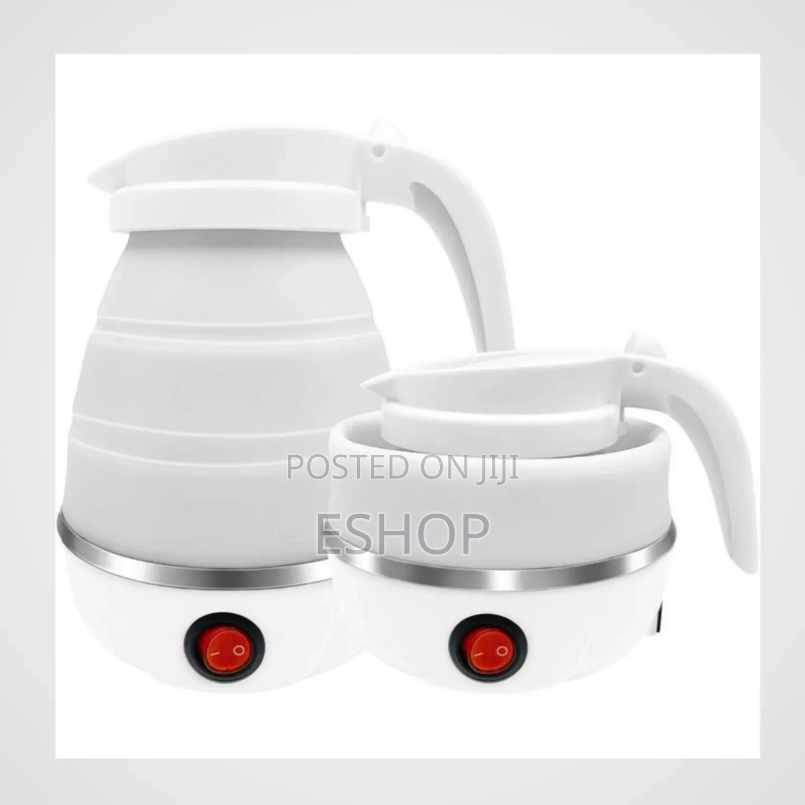 Collapsible Travel Kettle–600w Fast Boiling Compact Design