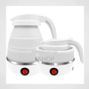 Collapsible Travel Kettle–600w Fast Boiling Compact Design
