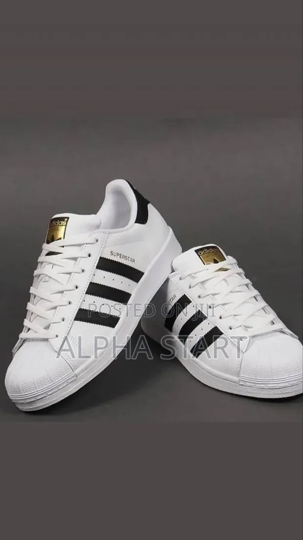 Adidas Superstar Old School Whit /Black Shoes for You for sale - Alpha  Start  Price: ETB 5,000 on Jiji.com.et [Bole]